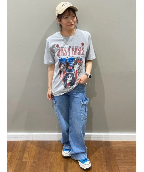 セール】○ガンズ・アンド・ローゼズ リラックス グラフィックTシャツ