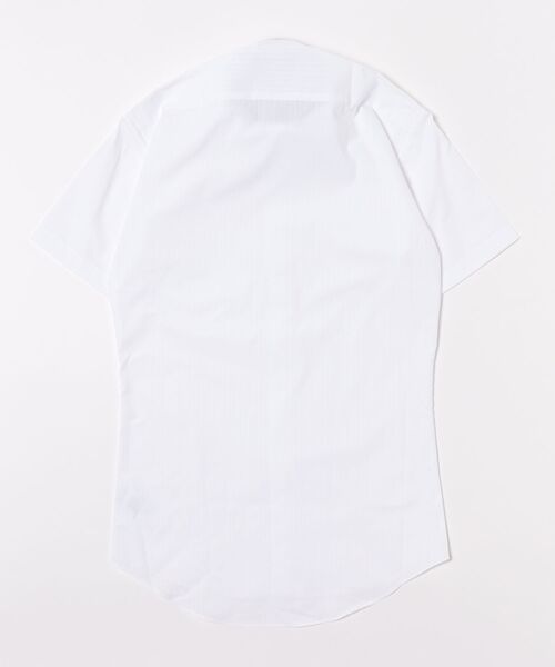 TOKYO SHIRTS(トウキョウシャツ)の「形態安定ノンアイロン ホリゾンタルワイド 半袖ビジネスワイシャツ(ビジネスシャツ・メンズ・ホワイト・首回り39cm/首回り41cm/首回り43cm/首回り37cm/首回り42cm)」の7枚目の写真