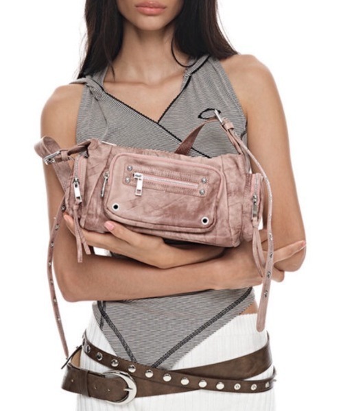 BLACK PURPLE】Marco Bag / 【ブラックパープル】マルコショルダー