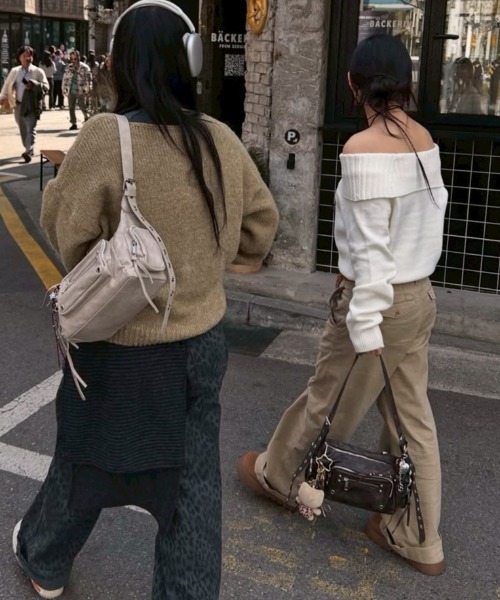 [BLACKPURPLE] MARCO バッグ★新作★人気★韓国ファッション★ BLACK PURPLE】Marco Bag（ショルダーバッグ）｜BLACKPURPLE