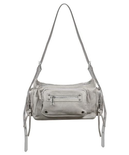 BLACKPURPLE（ブラックパープル）の「【BLACK PURPLE】Marco Bag / 【ブラックパープル】マルコショルダーバッグ（ショルダーバッグ・メンズ・ブラック/ブラウン/ベージュ/グレー/ピンクベージュ・ONE SIZE）」の16枚目の写真