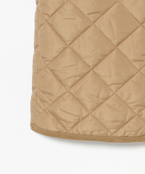 BEAMS HEART（ビームスハート）の「【ベストセラー】フード キルティング コート 軽量 / フード取り外し可能（その他アウター・レディース・オリーブ/ベージュ/ネイビー・SMALL/MEDIUM/LARGE）」の15枚目の写真