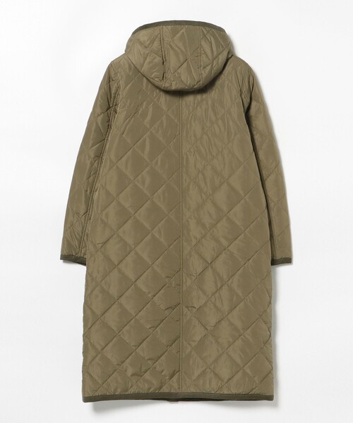 BEAMS HEART（ビームスハート）の「【ベストセラー】フード キルティング コート 軽量 / フード取り外し可能（その他アウター・レディース・オリーブ/ベージュ/ネイビー・SMALL/MEDIUM/LARGE）」の21枚目の写真