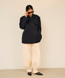 null.（ヌル）の「リブヘムニットパンツ（その他パンツ）」