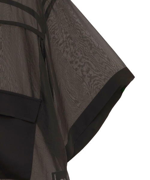 ANEDIST（アンディスト）の「ダブルポケットシアーシャツ（シャツ/ブラウス・メンズ・ホワイト/ブラック・M/L）」の17枚目の写真