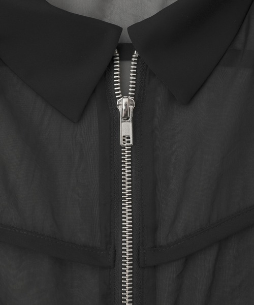 ANEDIST（アンディスト）の「ダブルポケットシアーシャツ（シャツ/ブラウス・メンズ・ホワイト/ブラック・M/L）」の19枚目の写真