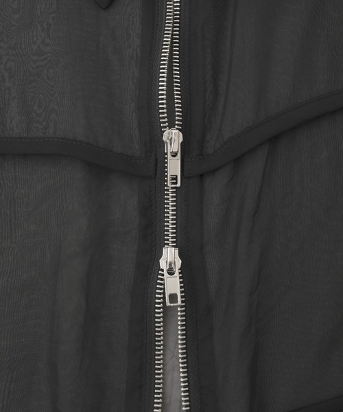 ANEDIST（アンディスト）の「ダブルポケットシアーシャツ（シャツ/ブラウス・メンズ・ホワイト/ブラック・M/L）」の21枚目の写真