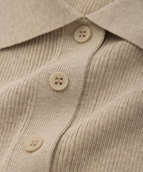 ADAM ET ROPE'（アダムエロペ）の「リブノースリーブニット（ニット/セーター・レディース・ベージュ系その他/ブラウン系その他3/チャコールグレー・FREE）」の13枚目の写真