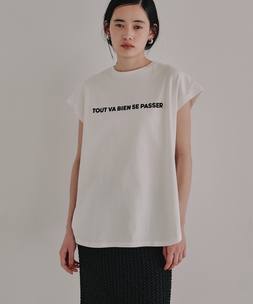 T©プロフ読んで下さい︎☺︎様　　専用 セール】フロッキーロゴプリントTEE（Tシャツ/カットソー