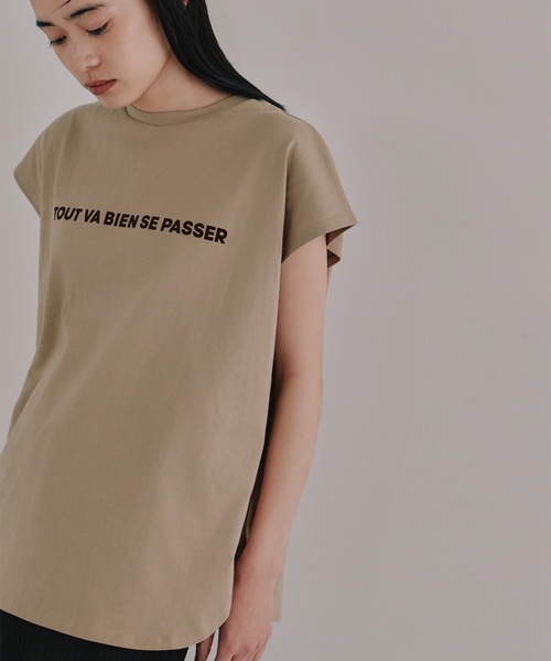セール】フロッキーロゴプリントTEE（Tシャツ/カットソー