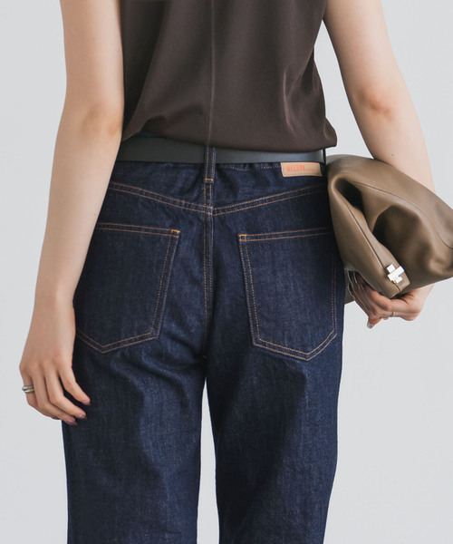 NEEDBY heritage（ニードバイヘリテージ）の「NEED by heritage/ニードバイヘリテージ AVERY（デニムパンツ・レディース・ブルー/ネイビー・26/25/24/23）」の4枚目の写真
