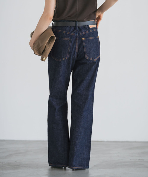 NEEDBY heritage（ニードバイヘリテージ）の「NEED by heritage/ニードバイヘリテージ AVERY（デニムパンツ・レディース・ブルー/ネイビー・26/25/24/23）」の9枚目の写真