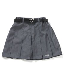 algy | ハートバックルベルト付きプリーツスカパン(デニムスカート)