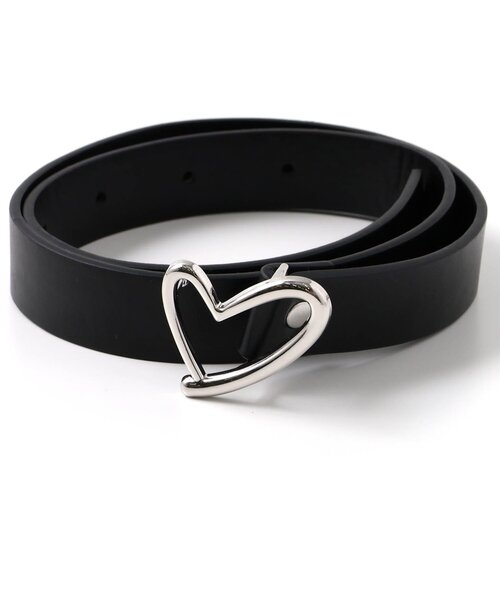 algy（アルジー）の「ハートバックルベルト付きプリーツスカパン（デニムスカート・キッズ・インディゴブルー/ブラック/グレー・MEDIUM/XX-SMALL/X-SMALL/SMALL）」の11枚目の写真