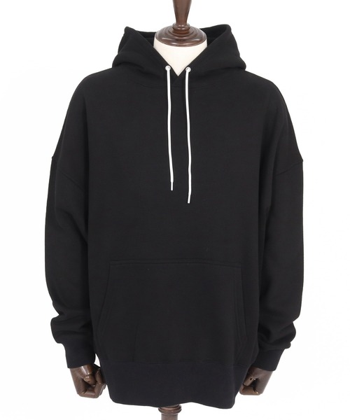 Jih Nunc（ジーヌンク）の「mpa3863-オーガニックコットン裏起毛スウェットプルパーカー（パーカー・メンズ・ネイビー/グレー/ブラック・L/M/S）」の20枚目の写真