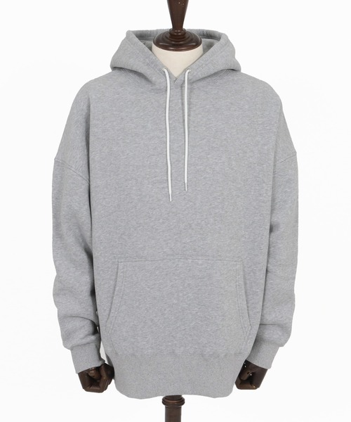 Jih Nunc（ジーヌンク）の「mpa3863-オーガニックコットン裏起毛スウェットプルパーカー（パーカー・メンズ・ネイビー/グレー/ブラック・L/M/S）」の22枚目の写真