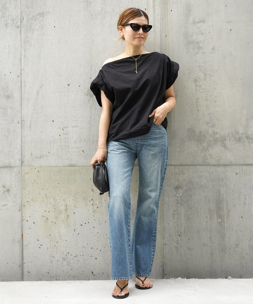 Deuxieme Classe ドゥーズィエムクラス　CELERI￼ ブラウス Deuxieme Classe ブラウス シャツ CELERI パフスリーブ