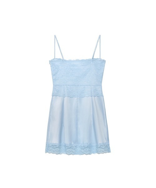 GLOWNY（グロウニ―）の「ANGEL DREAM SLIP DRESS（ドレス・レディース・ホワイト/ライトブルー/ブラック・MEDIUM/SMALL/LARGE）」の17枚目の写真