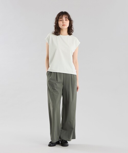 MACKINTOSH PHILOSOPHY(マッキントッシュ フィロソフィー)の「GREY LABEL テックジャージードルマンT(Tシャツ/カットソー・レディース・ピンク系その他2/イエロー/ホワイト系その他/チャコールグレー・2)」の5枚目の写真