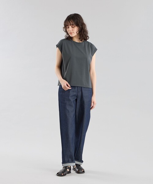 MACKINTOSH PHILOSOPHY(マッキントッシュ フィロソフィー)の「GREY LABEL テックジャージードルマンT(Tシャツ/カットソー・レディース・ピンク系その他2/イエロー/ホワイト系その他/チャコールグレー・2)」の17枚目の写真