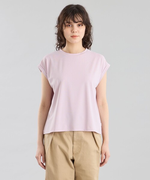 MACKINTOSH PHILOSOPHY(マッキントッシュ フィロソフィー)の「GREY LABEL テックジャージードルマンT(Tシャツ/カットソー・レディース・ピンク系その他2/イエロー/ホワイト系その他/チャコールグレー・2)」の14枚目の写真