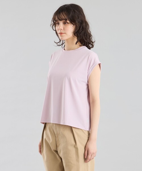 MACKINTOSH PHILOSOPHY(マッキントッシュ フィロソフィー)の「GREY LABEL テックジャージードルマンT(Tシャツ/カットソー・レディース・ピンク系その他2/イエロー/ホワイト系その他/チャコールグレー・2)」の13枚目の写真