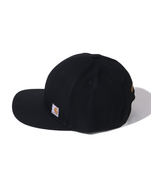 Carhartt（カーハート）の「【carhartt/カーハート】FIRM DUCK FLAT BRIM CAP/フラットブリムキャップ ダック生地（キャップ・メンズ・ブラック/ブラウン・FREE）」の14枚目の写真