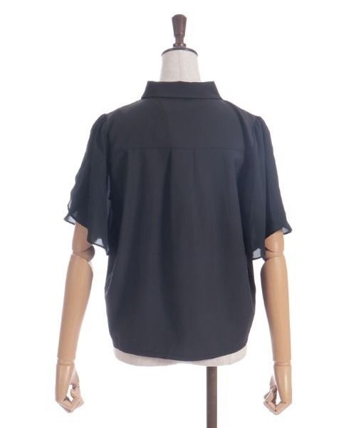 axes femme（アクシーズファム）の「ステラ刺繍ブラウス（シャツ/ブラウス・レディース・ブラック/サックスブルー/キナリ・FREE）」の20枚目の写真