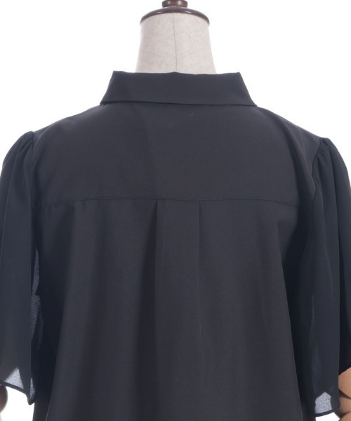 axes femme（アクシーズファム）の「ステラ刺繍ブラウス（シャツ/ブラウス・レディース・ブラック/サックスブルー/キナリ・FREE）」の12枚目の写真