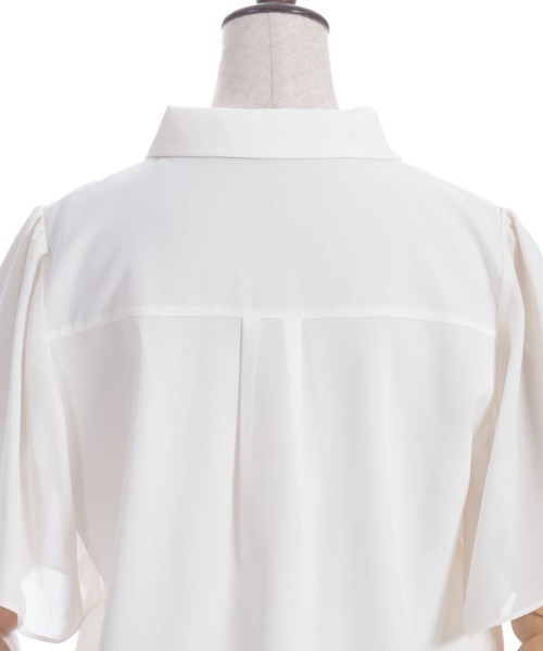 axes femme（アクシーズファム）の「ステラ刺繍ブラウス（シャツ/ブラウス・レディース・ブラック/サックスブルー/キナリ・FREE）」の8枚目の写真