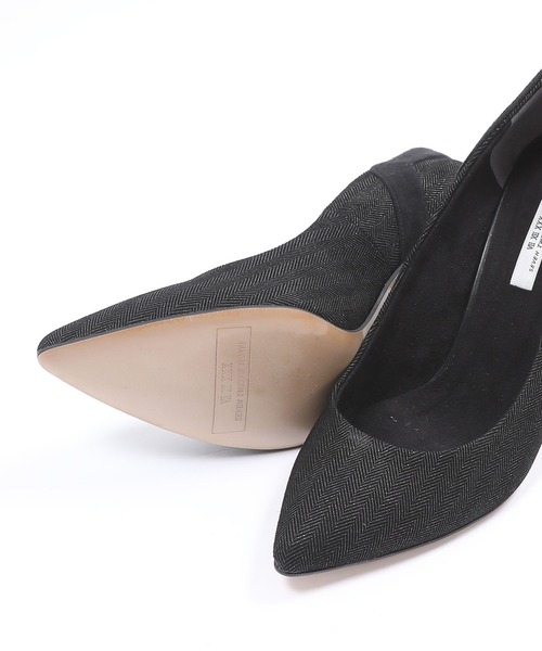 SEVEN TWELVE THIRTY(セヴントゥエルヴサーティー)の「カラーインソールコンビネーションパンプス(パンプス・レディース・チェック/ブラック/グレー・23.5cm/23cm/22.5cm/22cm/24.5cm/24cm)」の8枚目の写真