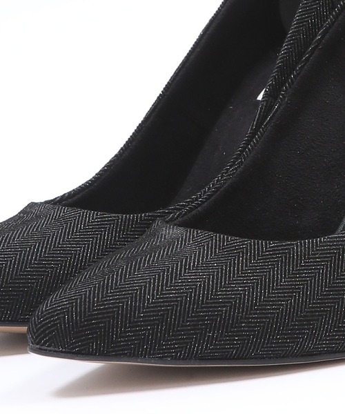 SEVEN TWELVE THIRTY(セヴントゥエルヴサーティー)の「カラーインソールコンビネーションパンプス(パンプス・レディース・チェック/ブラック/グレー・23.5cm/23cm/22.5cm/22cm/24.5cm/24cm)」の9枚目の写真