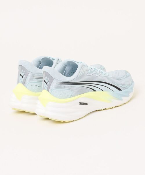 PUMA(プーマ)の「PUMA プーマ ウィメンズ ヴェロシティ ニトロ 4 ランニングシューズ(スニーカー・レディース・ブラック×ホワイト/グリーン系その他/ホワイト×グリーン・25.5cm/24.5cm/24.0cm/23.0cm/23.5cm/22.5cm/22.0cm/26.0cm/25.0cm)」の18枚目の写真