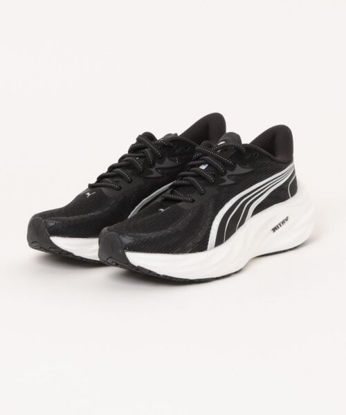 PUMA(プーマ)の「PUMA プーマ ウィメンズ ヴェロシティ ニトロ 4 ランニングシューズ(スニーカー・レディース・ブラック×ホワイト/グリーン系その他/ホワイト×グリーン・25.5cm/24.5cm/24.0cm/23.0cm/23.5cm/22.5cm/22.0cm/26.0cm/25.0cm)」の11枚目の写真