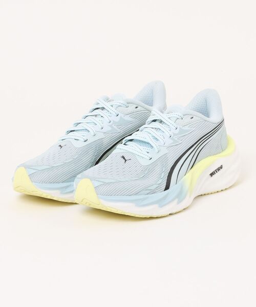 PUMA(プーマ)の「PUMA プーマ ウィメンズ ヴェロシティ ニトロ 4 ランニングシューズ(スニーカー・レディース・ブラック×ホワイト/グリーン系その他/ホワイト×グリーン・25.5cm/24.5cm/24.0cm/23.0cm/23.5cm/22.5cm/22.0cm/26.0cm/25.0cm)」の19枚目の写真