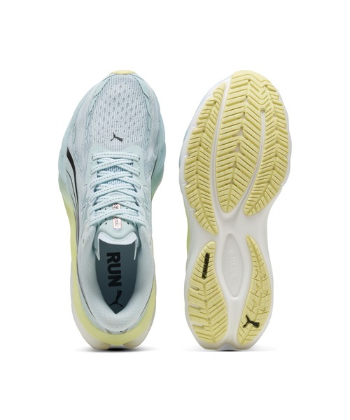 PUMA(プーマ)の「PUMA プーマ ウィメンズ ヴェロシティ ニトロ 4 ランニングシューズ(スニーカー・レディース・ブラック×ホワイト/グリーン系その他/ホワイト×グリーン・25.5cm/24.5cm/24.0cm/23.0cm/23.5cm/22.5cm/22.0cm/26.0cm/25.0cm)」の12枚目の写真