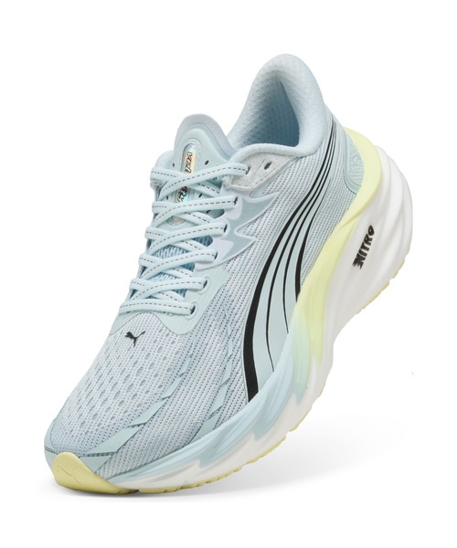 PUMA(プーマ)の「PUMA プーマ ウィメンズ ヴェロシティ ニトロ 4 ランニングシューズ(スニーカー・レディース・ブラック×ホワイト/グリーン系その他/ホワイト×グリーン・25.5cm/24.5cm/24.0cm/23.0cm/23.5cm/22.5cm/22.0cm/26.0cm/25.0cm)」の14枚目の写真