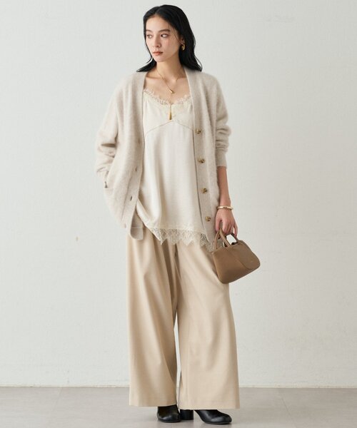 FURカシミヤニットカーデ（ニット/セーター）｜LOUNGEDRESS（ラウンジ