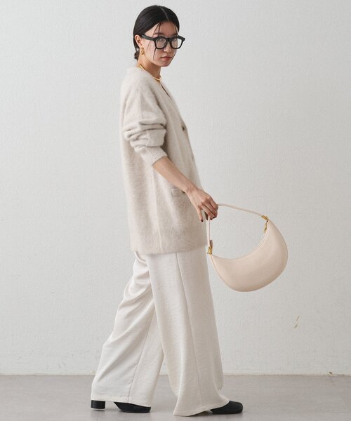 ニット セーター FURカシミヤニットカーデ レディース Loungedress ニット セーター FURカシミヤニットカーデ