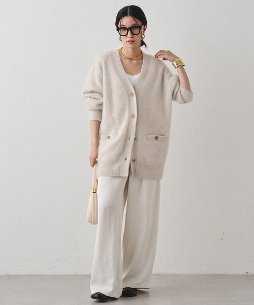 セール】FURカシミヤニットカーデ（ニット/セーター）｜LOUNGEDRESS