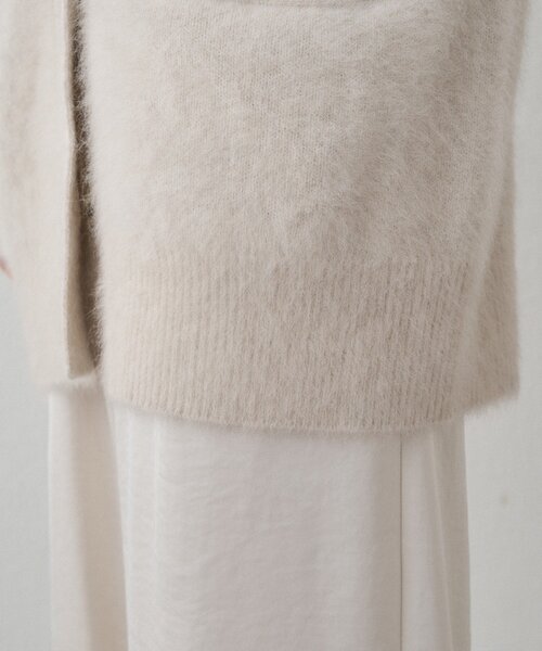 お値下げ】FURカシミヤガウン Loungedress - FURカシミヤガウン FURカシミヤVニット | LOUNGEDRESS