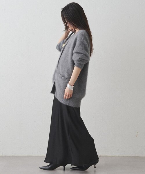 LOUNGEDRESS（ラウンジドレス）の「FURカシミヤニットカーデ（ニット