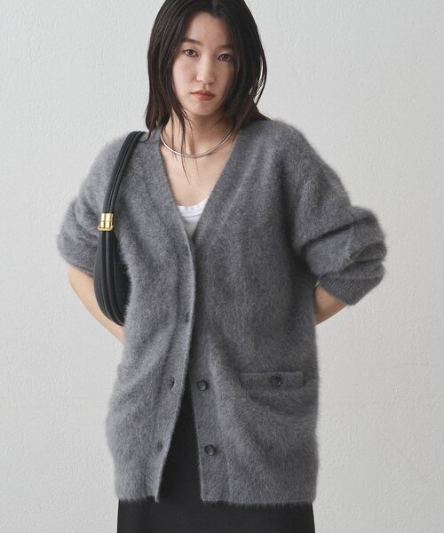 ま様★専用★ ラウンジドレス　FURカシミヤ2WAYニット　ネイビー LOUNGEDRESS（ラウンジドレス）の「FURカシミヤ2WAYニット