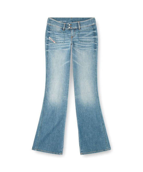 DIESEL(ディーゼル)の「ウィメンズ デニムパンツ BOOTCUT D-HUSH L.28(デニムパンツ・レディース・ライトインディゴブルー・28inch/29inch/24inch/25inch/26inch/27inch/23inch/30inch)」の5枚目の写真