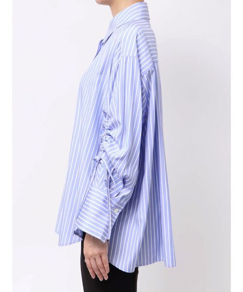 OUNNOUN（オウンノウン）の「【OUNNOUN】ドロストスリーブシャツ（シャツ/ブラウス・レディース・アイボリー/ブルー/ライトグレー・FREE）」の18枚目の写真