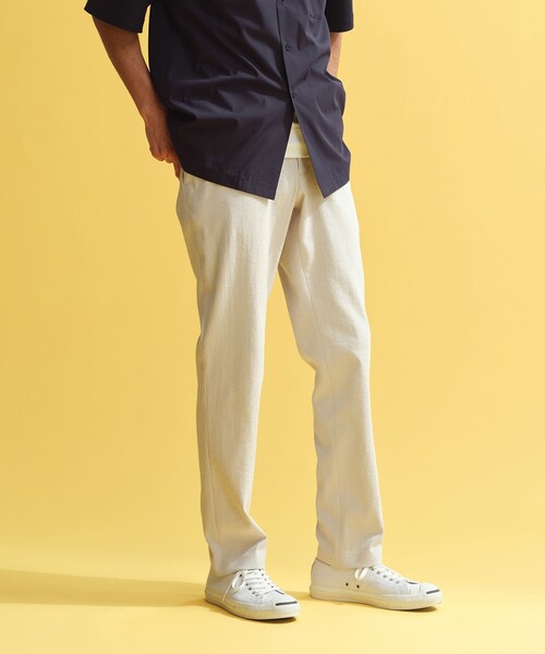 MACKINTOSH PHILOSOPHY(マッキントッシュ フィロソフィー)の「ニットコンビシャツ ケーブルニット×ブロード(シャツ/ブラウス・メンズ・ライトベージュ/ライトグリーン/ダークネイビー/ピンク系その他3・40/38)」の12枚目の写真