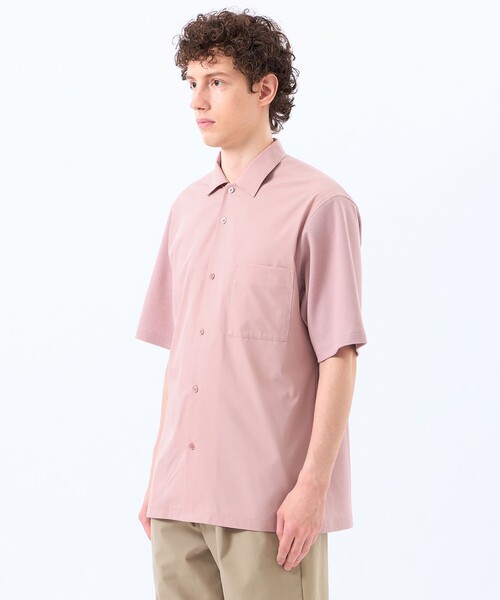 MACKINTOSH PHILOSOPHY(マッキントッシュ フィロソフィー)の「ニットコンビシャツ ケーブルニット×ブロード(シャツ/ブラウス・メンズ・ライトベージュ/ライトグリーン/ダークネイビー/ピンク系その他3・40/38)」の18枚目の写真