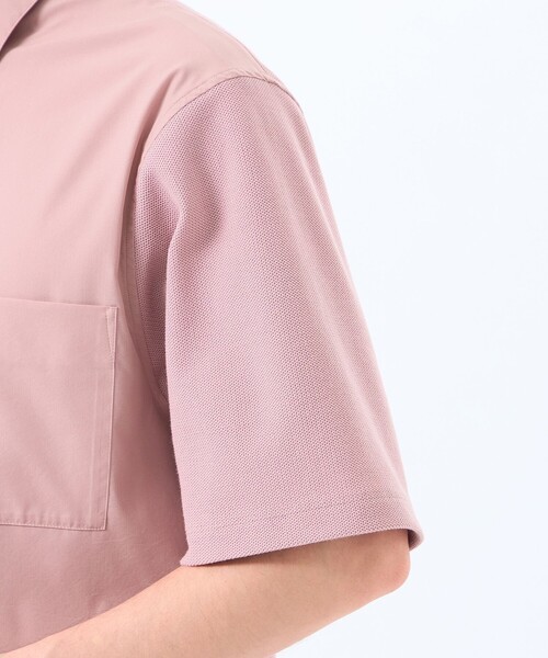 MACKINTOSH PHILOSOPHY(マッキントッシュ フィロソフィー)の「ニットコンビシャツ ケーブルニット×ブロード(シャツ/ブラウス・メンズ・ライトベージュ/ライトグリーン/ダークネイビー/ピンク系その他3・40/38)」の22枚目の写真