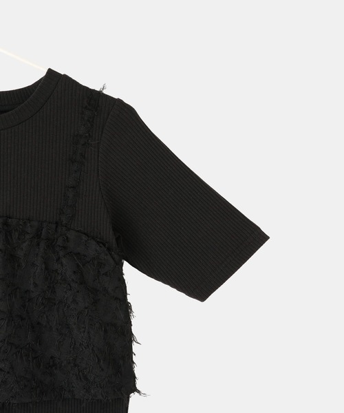 ROPE' PICNIC（ロペピクニック）の「【KIDS/キッズ】ビスチェドッキングカットソー（Tシャツ/カットソー・キッズ・ブラック/キナリ・S/M/L）」の17枚目の写真