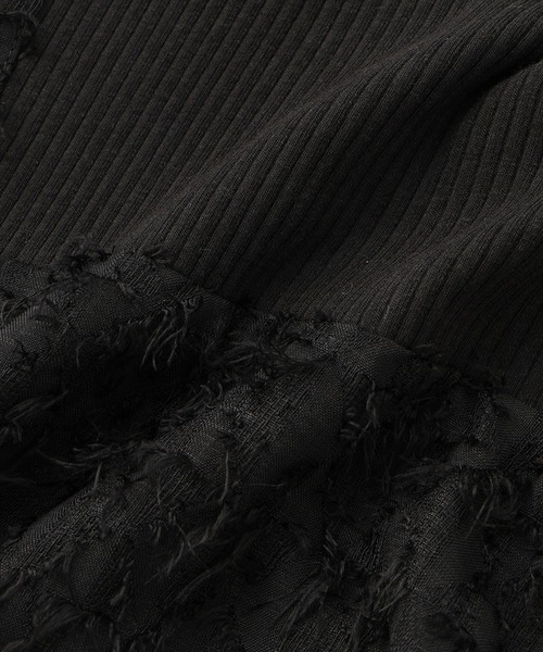 ROPE' PICNIC（ロペピクニック）の「【KIDS/キッズ】ビスチェドッキングカットソー（Tシャツ/カットソー・キッズ・ブラック/キナリ・S/M/L）」の19枚目の写真